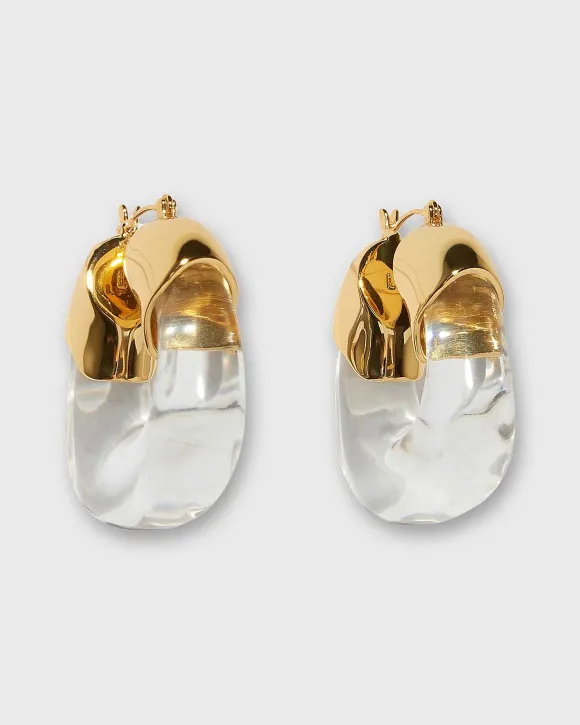 Organic Hoop Earrings