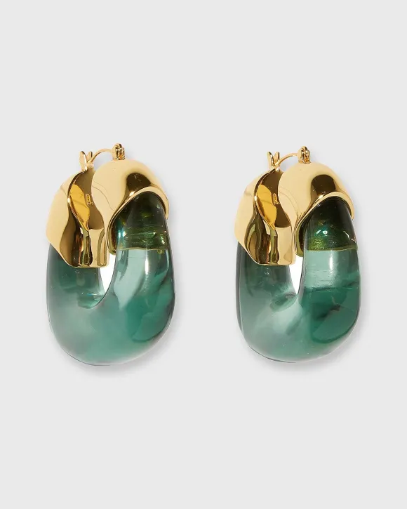 Organic Hoop Earrings