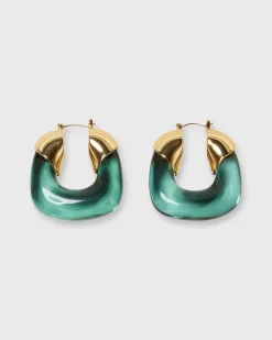 Organic Hoop Earrings