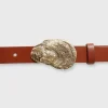 Oyster Shell Belt Buckle