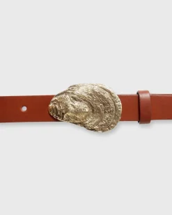 Oyster Shell Belt Buckle
