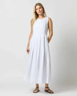 Pleated Jill Dress