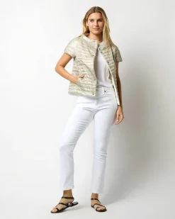 Reversible Cap-Sleeve Jacket
