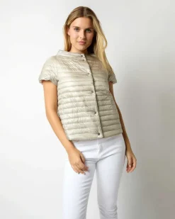 Reversible Cap-Sleeve Jacket