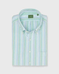 Short-Sleeved Button-Down Popover Sport Shirt