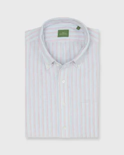 Short-Sleeved Button-Down Popover Sport Shirt