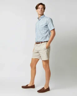 Short-Sleeved Button-Down Sport Shirt