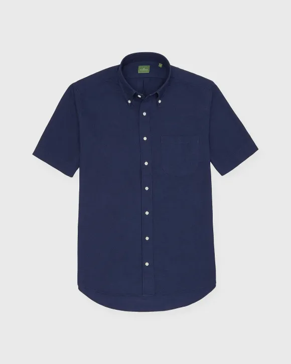 Short-Sleeved Button-Down Sport Shirt