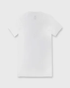 Short-Sleeved Deep-V Tee