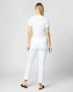 Short-Sleeved Deep-V Tee