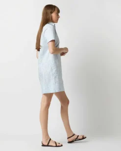 Short-Sleeved Popover Dress