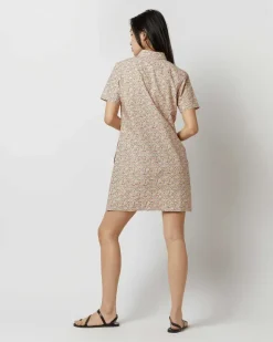 Short-Sleeved Popover Dress