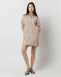 Short-Sleeved Popover Dress