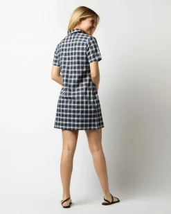 Short-Sleeved Popover Dress