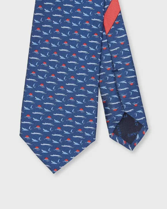 Silk Print Tie