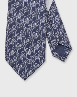 Silk Print Tie