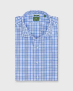 Slim-Fit Spread Collar Sport Shirt