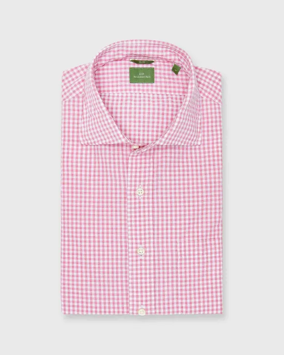 Slim-Fit Spread Collar Sport Shirt