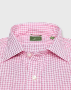 Slim-Fit Spread Collar Sport Shirt