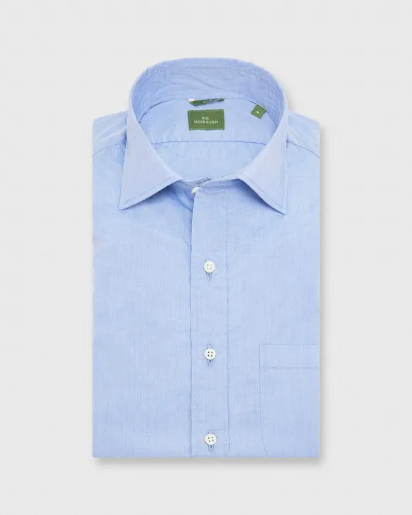 Slim-Fit Spread Collar Sport Shirt