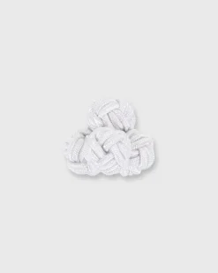 Small Silk Knot Cufflinks