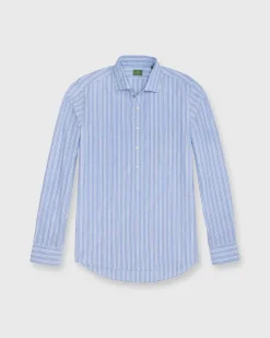 Spread Collar Popover Shirt