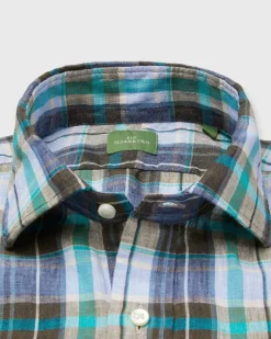 Spread Collar Popover Sport Shirt