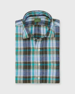 Spread Collar Popover Sport Shirt