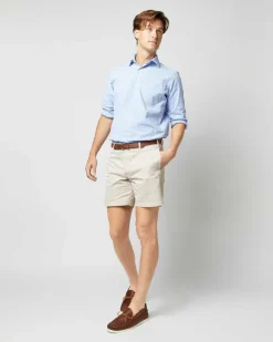 Spread Collar Popover Sport Shirt