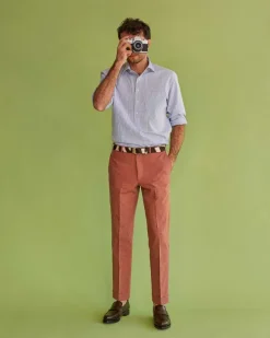 Spread Collar Popover Sport Shirt