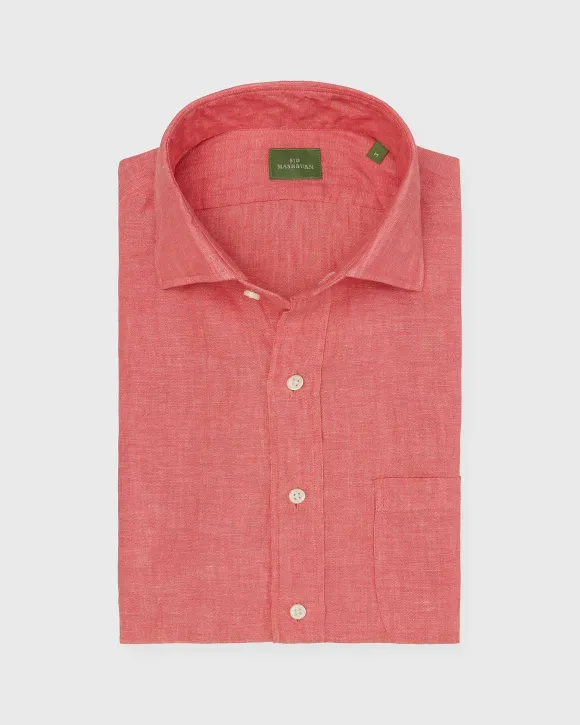 Spread Collar Sport Shirt