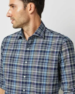 Spread Collar Sport Shirt