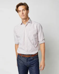 Spread Collar Sport Shirt