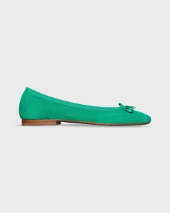 Square-Toe Ballet Flat