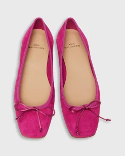 Square-Toe Ballet Flat