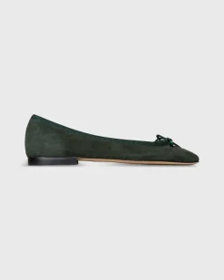 Square-Toe Ballet Flat