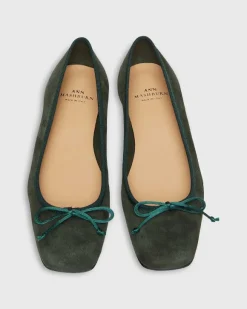 Square-Toe Ballet Flat