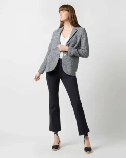 Stand-Up Collar Blazer