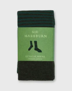 Striped Trouser Dress Socks