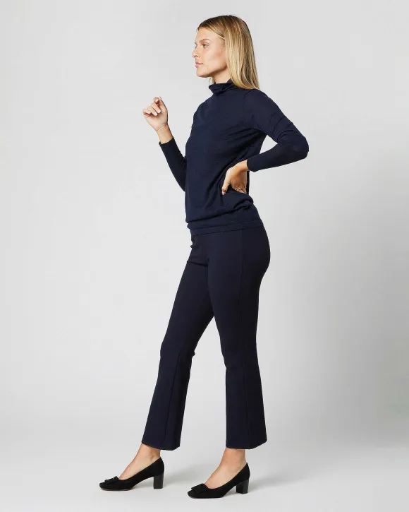 Superfine Funnel-Neck Sweater