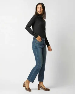 Superfine Funnel-Neck Sweater