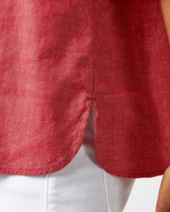 Trapunto Blouson Top