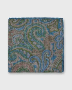 Wool/Silk Pocket Square