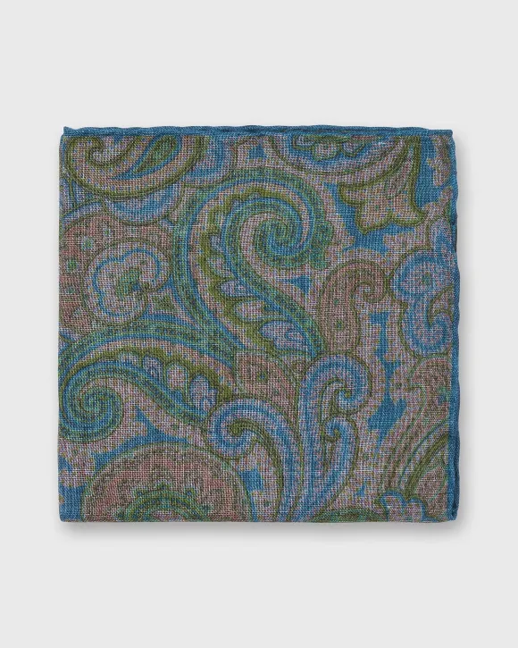 Wool/Silk Pocket Square