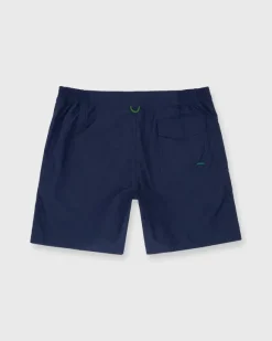 Zip-Front Mid-Length Swim Short