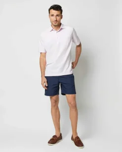 Zip-Front Mid-Length Swim Short