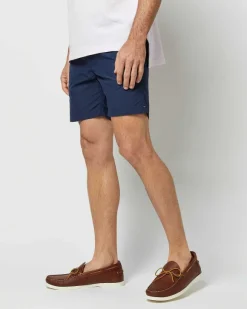 Zip-Front Mid-Length Swim Short