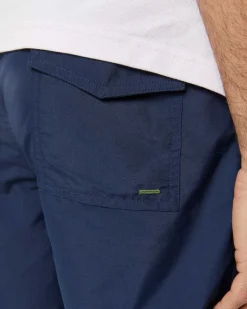 Zip-Front Mid-Length Swim Short