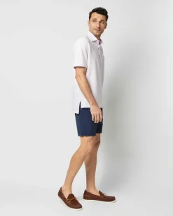 Zip-Front Mid-Length Swim Short