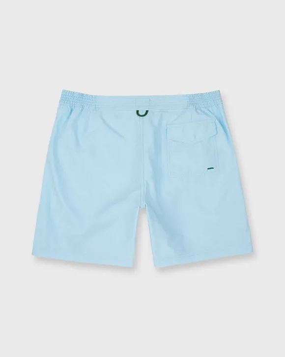 Zip-Front Mid-Length Swim Short